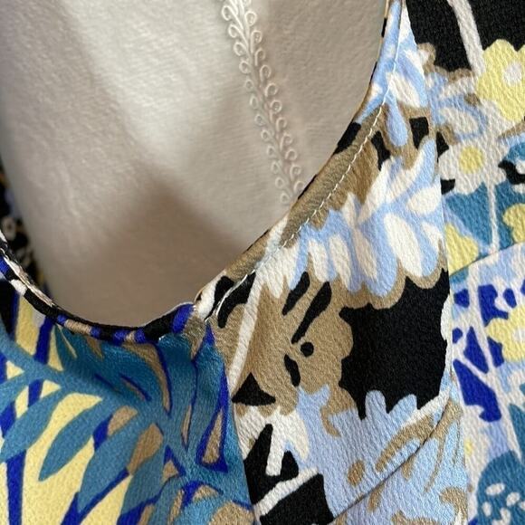 Talbot’s ruffle neck tank top blouse, size L - Picture 4 of 8